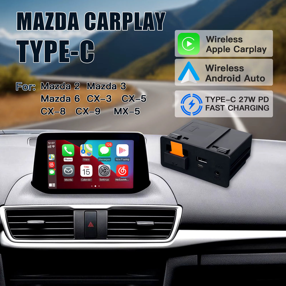 Mazda CX-5 2015-2020 Apple CarPlay & Android Auto Integration