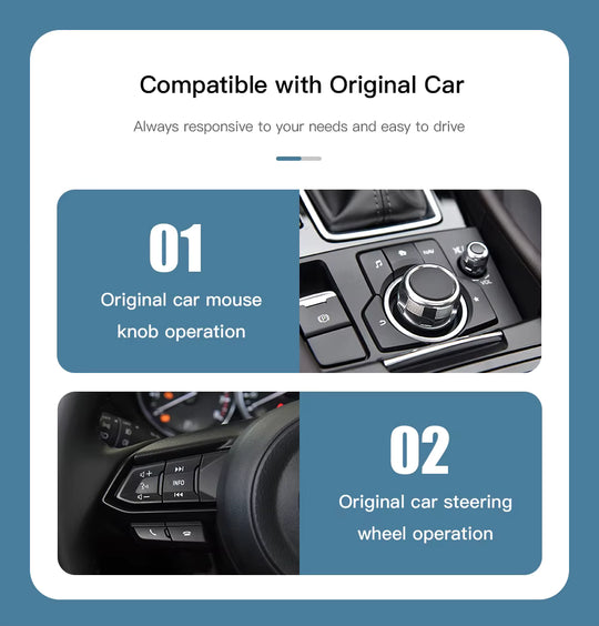 Mazda CX-5 2015-2020 Apple CarPlay & Android Auto Integration