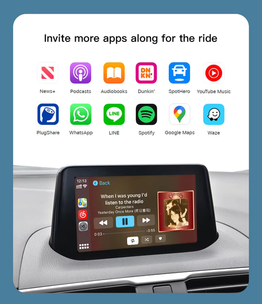 Mazda CX-5 2015-2020 Apple CarPlay & Android Auto Integration