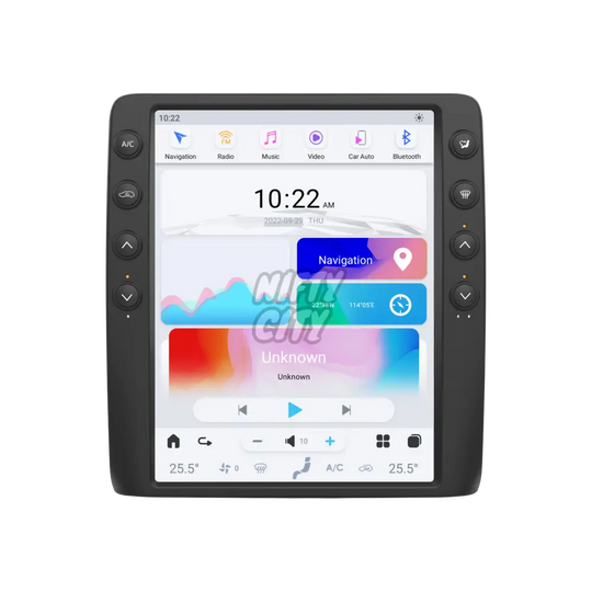 Dodge Challenger 2008-2014 Apple CarPlay & Android Auto Tesla-Style 12.5" - Nifty City