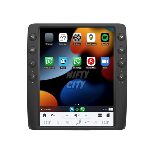 Dodge Challenger 2008-2014 Apple CarPlay & Android Auto Tesla-Style 12.5" - Nifty City