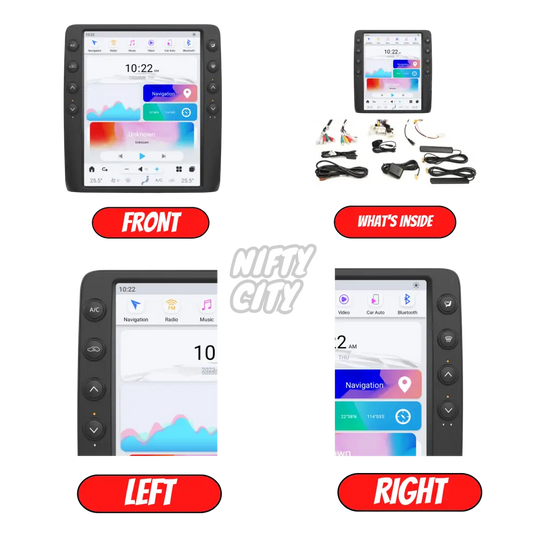 Dodge Challenger 2008-2014 Apple CarPlay & Android Auto Tesla-Style 12.5" - Nifty City