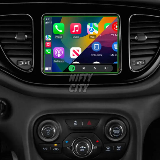Dodge Dart 2012-2017 Apple CarPlay & Android Auto OEM Integration - Nifty City