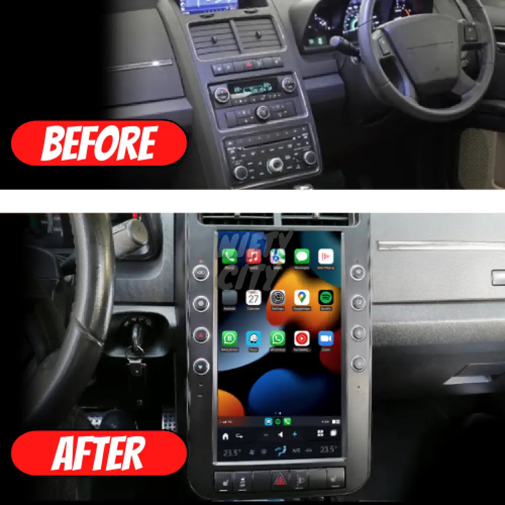 Dodge Journey 2008-2013 Apple CarPlay & Android Auto Tesla-Style 13.6" - Nifty City