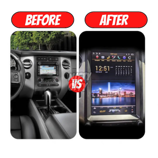 Ford Expedition 2013-2017 Apple CarPlay & Android Auto Tesla-Style - Nifty City
