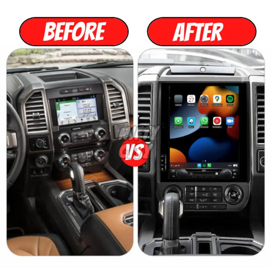 Ford F-150 2009-2020 Apple CarPlay & Android Auto Tesla-Style 12.1" - Nifty City