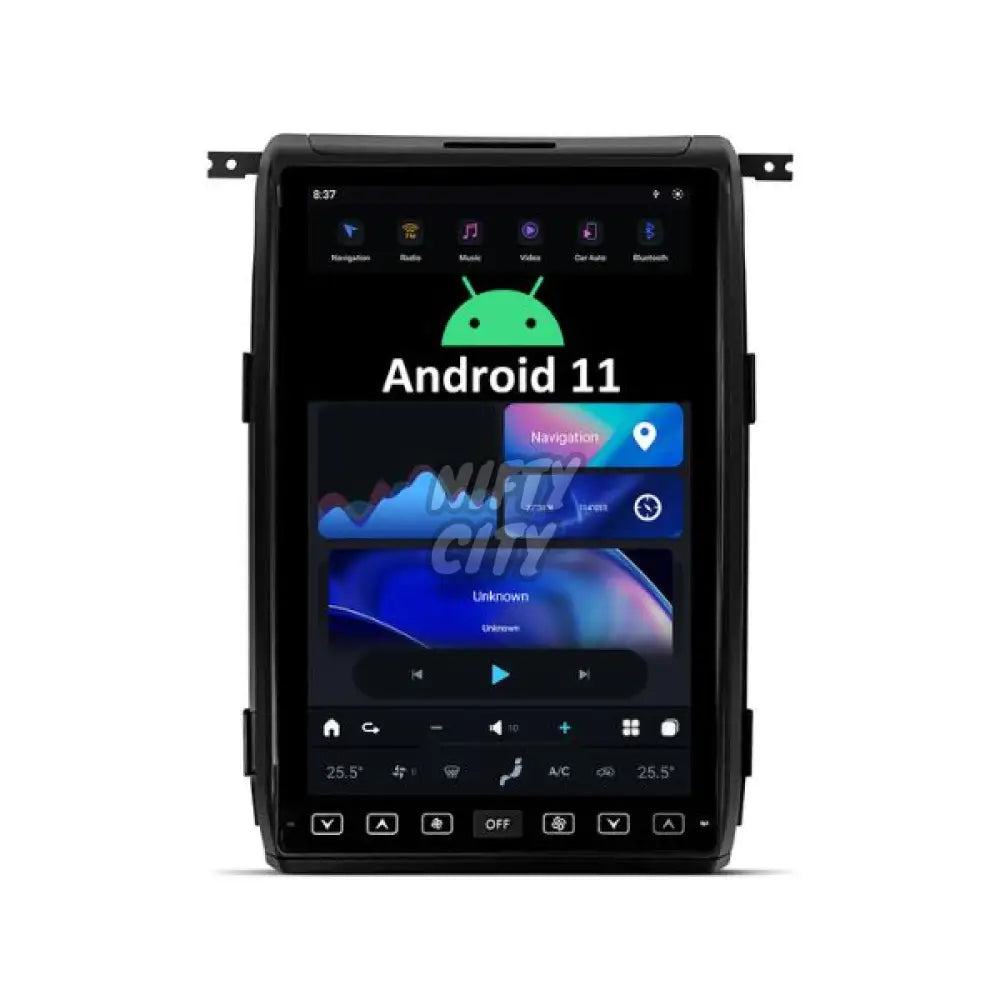 Ford F-150 2009-2020 Apple CarPlay & Android Auto Tesla-Style 14.4" - Nifty City