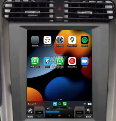 Ford Mondeo 2013-2019 Apple CarPlay & Android Auto Tesla-Style - Nifty City