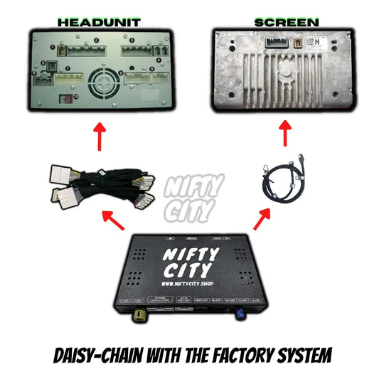 GMC Canyon 2014-2019 Apple CarPlay & Android Auto OEM Integration - Nifty City