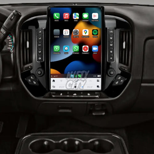 GMC Canyon 2015-2018 Apple CarPlay & Android Auto Tesla-Style 14.5" - Nifty City