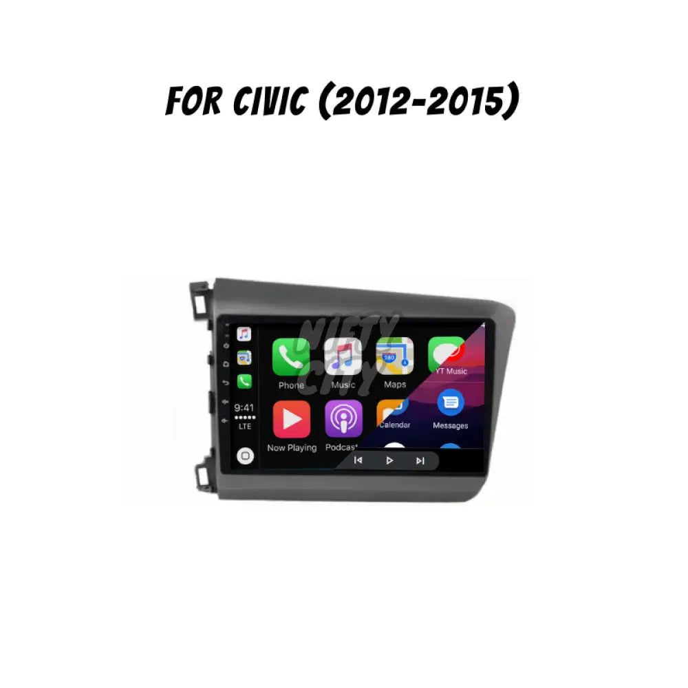Honda Civic 2000-2020 Apple CarPlay & Android Auto Integration - Nifty City