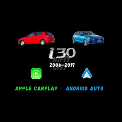 Hyundai i30 2006-2017 Apple CarPlay & Android Auto Integration - Nifty City