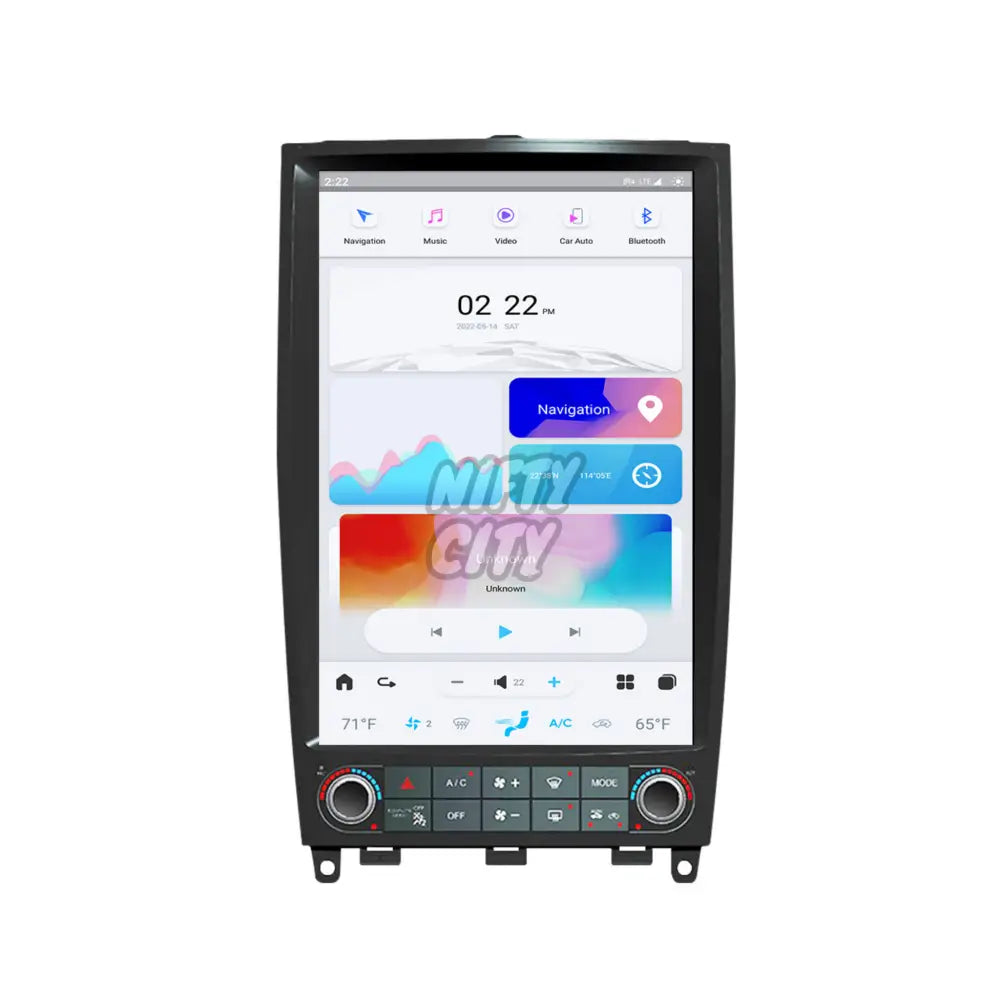 Infiniti EX 2008-2014 Apple CarPlay & Android Auto Tesla-Style 12.1" - Nifty City
