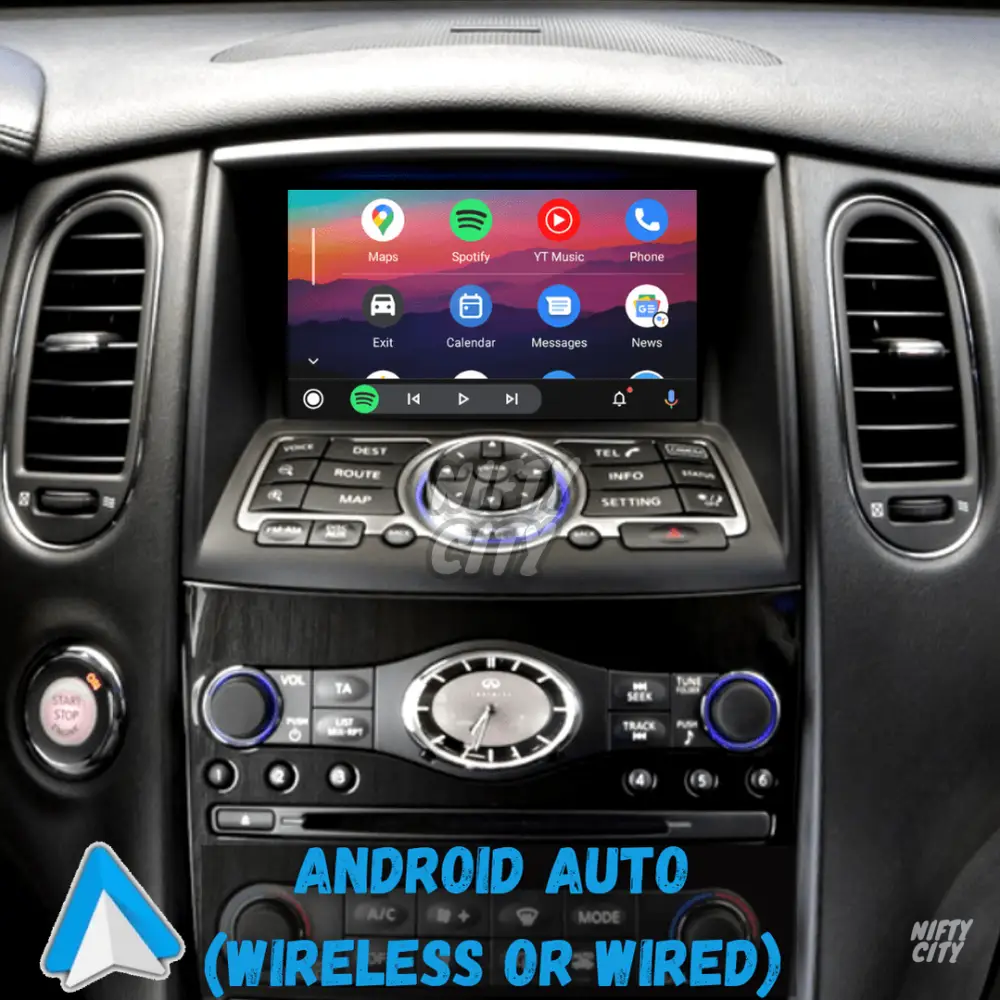 Infiniti EX37 2010-2014 Apple CarPlay & Android Integration (Advanced) - Nifty City