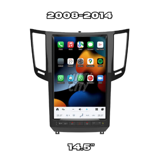 Infiniti FX35 FX45 FX37 FX50 2003-2014 Apple CarPlay & Android Auto Tesla-Style - Nifty City