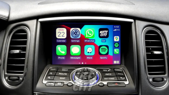 Infiniti G37 2010-2013 Apple CarPlay & Android Auto (Advanced) - Nifty City