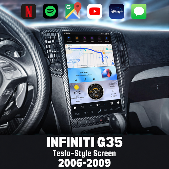 Infiniti G35 2006-2009 Tesla-Style Screen
