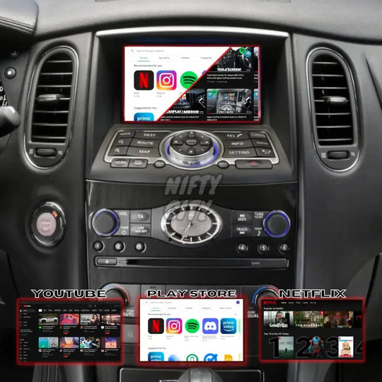 Infiniti G37 2007-2013 Apple CarPlay & Android Auto (Advanced) - Nifty City