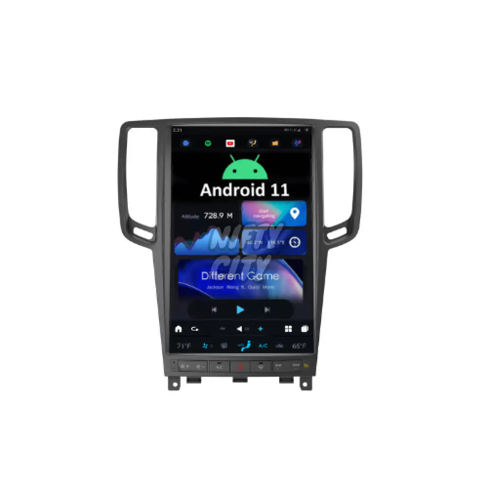 Infiniti G37 2007-2013 Apple CarPlay & Android Auto Tesla-Style 14.4" - Nifty City