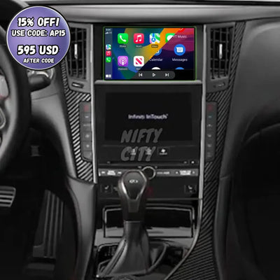 Infiniti Q50 2013-2020 Apple CarPlay & Android Auto OEM Integration - Nifty City