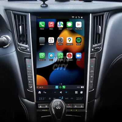 Infiniti Q60 2016-2020 Apple CarPlay & Android Auto Tesla-Style 13.6" - Nifty City