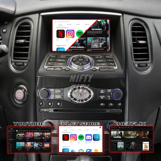Infiniti QX50 2011-2020 Apple CarPlay & Android Auto (Advanced) - Nifty City