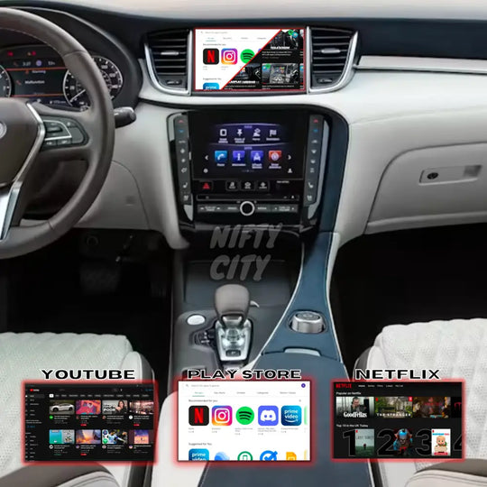 Infiniti QX50 2011-2020 Apple CarPlay & Android Auto (Advanced) - Nifty City