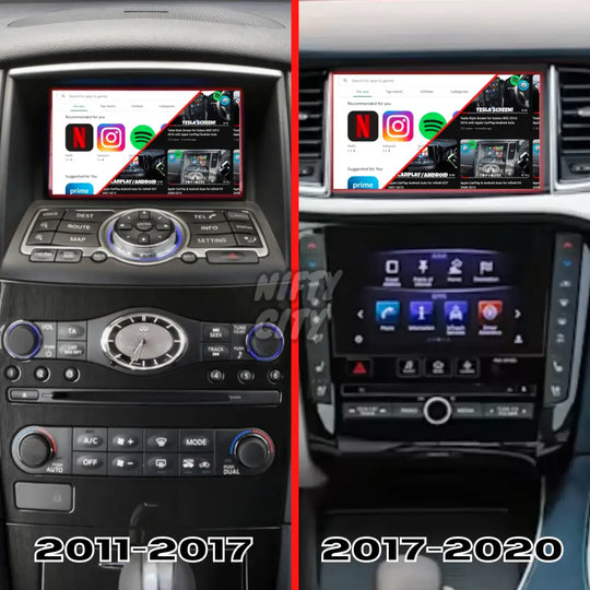 Infiniti QX50 2011-2020 Apple CarPlay & Android Auto (Advanced) - Nifty City
