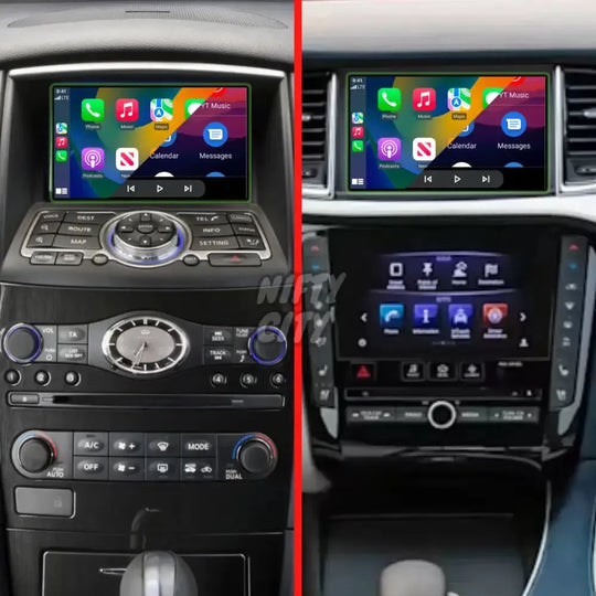 Infiniti QX50 2011-2020 Apple CarPlay & Android Auto OEM Integration - Nifty City