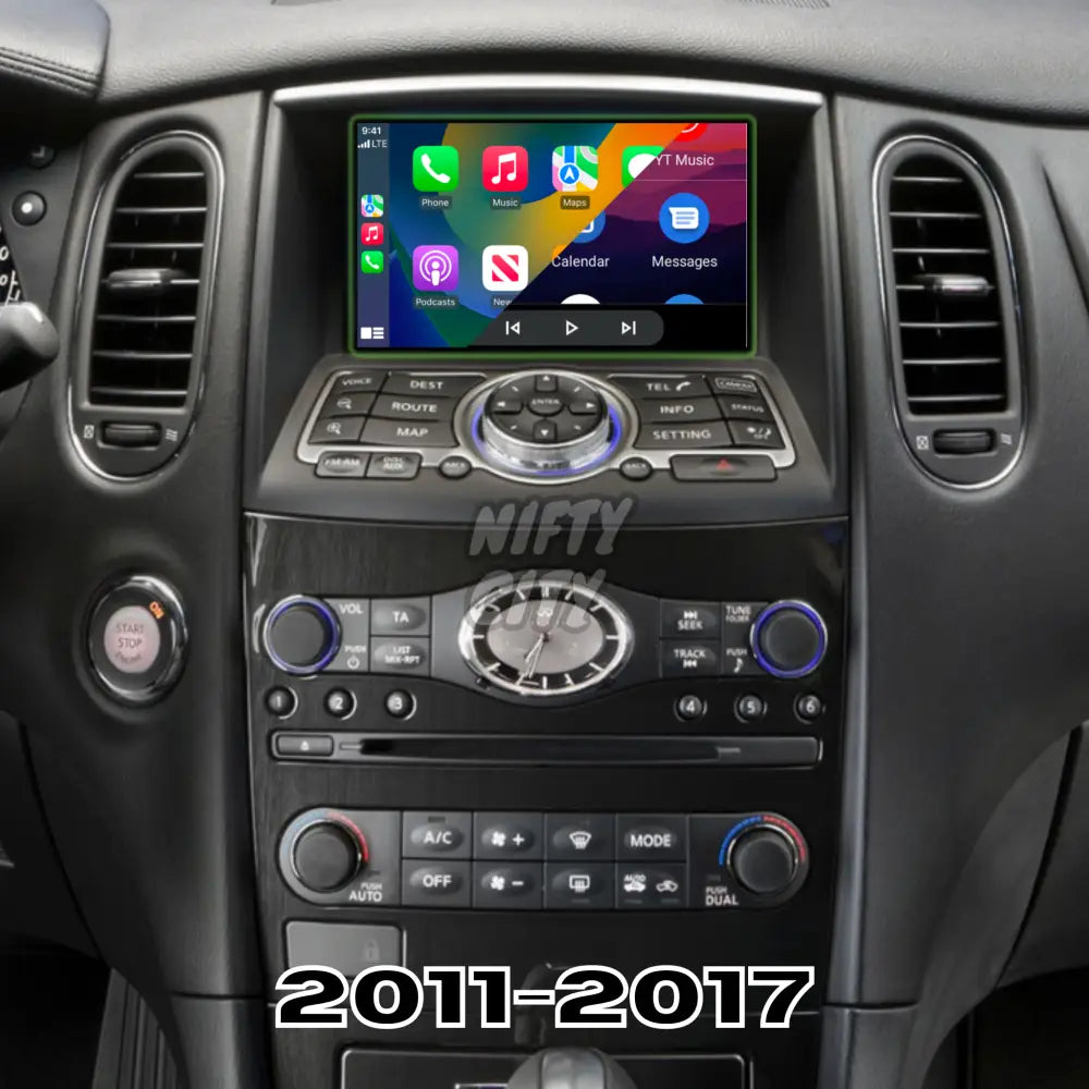 Infiniti QX50 2011-2020 Apple CarPlay & Android Auto OEM Integration - Nifty City