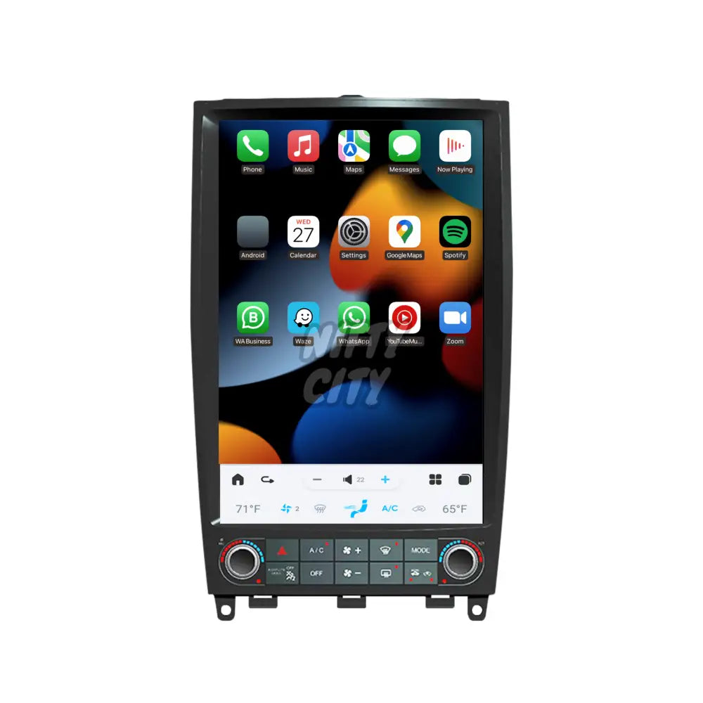Infiniti QX50 2013-2018 Apple CarPlay & Android Auto Tesla-Style - Nifty City