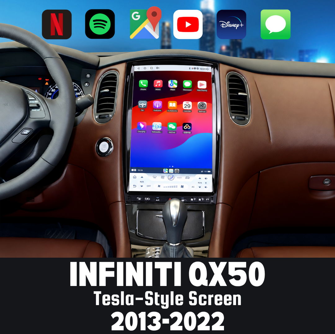 Infiniti QX50 2013–2022 Premium Tesla-style screen