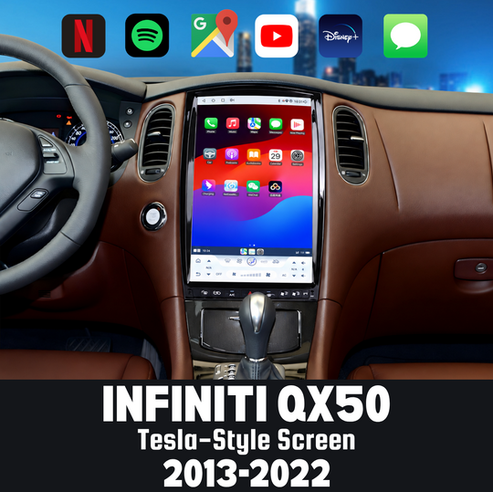 Infiniti QX50 2013–2022 Premium Tesla-style screen