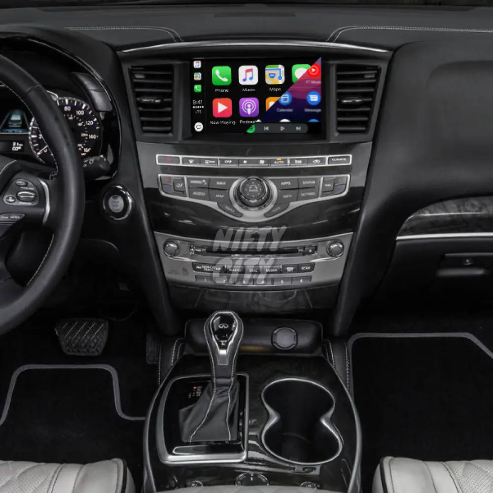 Infiniti QX60 2013-2020 Apple CarPlay & Android Auto OEM Integration - Nifty City