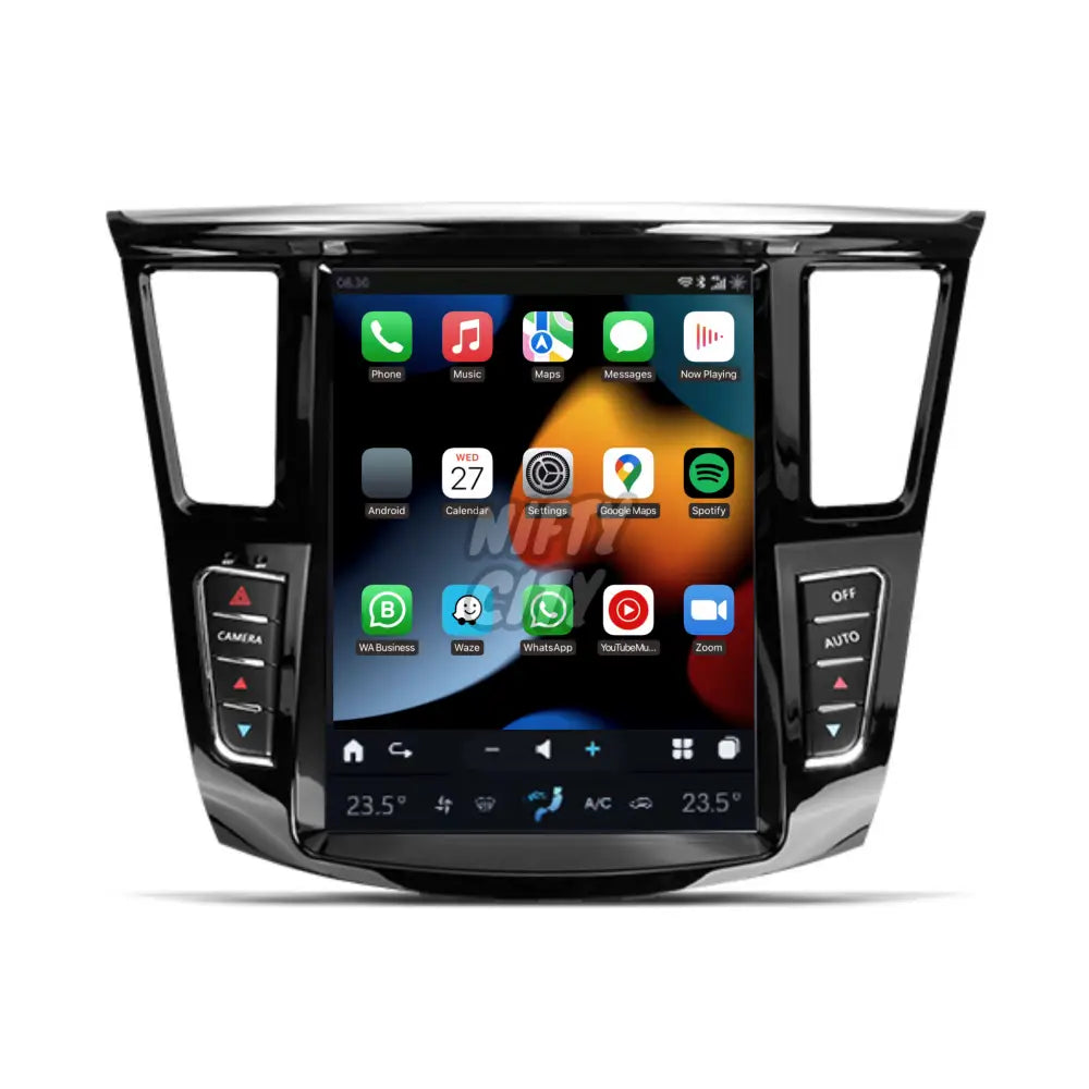 Infiniti QX60 2013-2020 Apple CarPlay & Android Auto Tesla-Style 12.1" - Nifty City