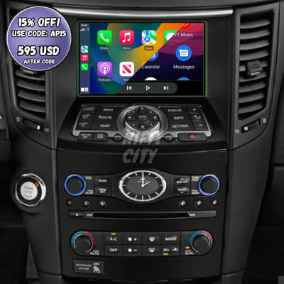 Infiniti QX70 2011-2018 Apple CarPlay & Android Auto OEM Integration - Nifty City