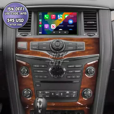 Infiniti QX80 2013-2020 Apple CarPlay & Android Auto OEM Integration - Nifty City