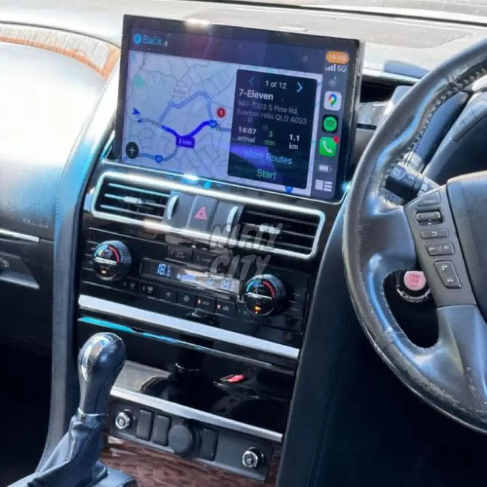 Infiniti QX80 2013-2020 Apple CarPlay & Android Auto Ultra-Wide Screen 13.3" - Nifty City