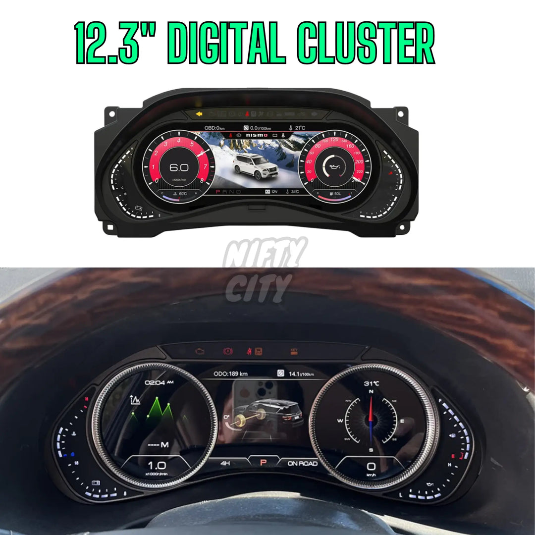 Infiniti Qx80 2013-2020 Fitout Set (13.3’ Screen 12.3’ Digital Cluster & Centre Console)