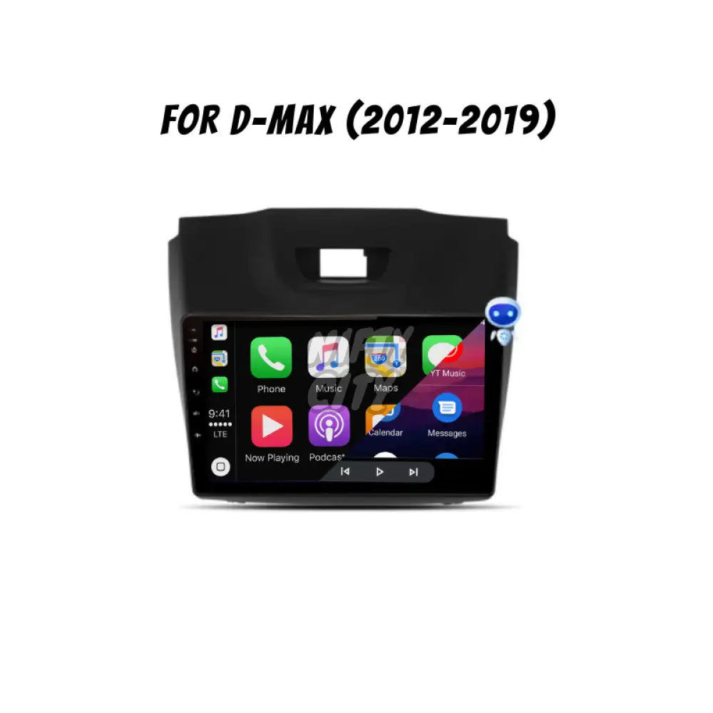 Isuzu D-MAX 2007-2021 Apple CarPlay & Android Auto Integration - Nifty City