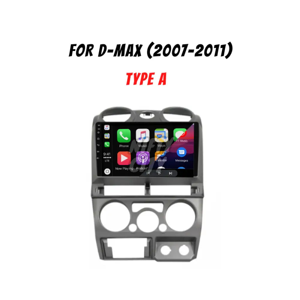 Isuzu D-MAX 2007-2021 Apple CarPlay & Android Auto Integration - Nifty City