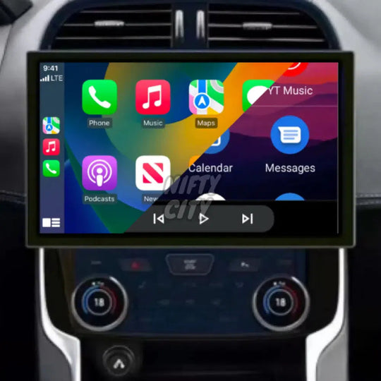 Jaguar F-PACE 2016-2020 Apple CarPlay & Android Auto Ultra-Wide Screen 13.3" - Nifty City