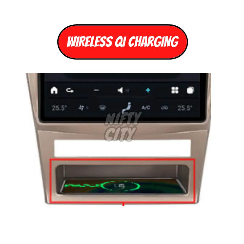 Jeep Grand Cherokee 2013-2020 Apple CarPlay & Android Auto Tesla-Style - Nifty City