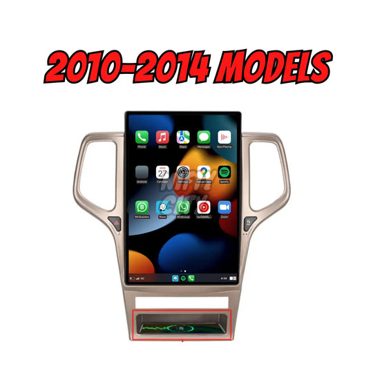 Jeep Grand Cherokee 2010-2020 Apple CarPlay & Android Auto Tesla-Style - Nifty City