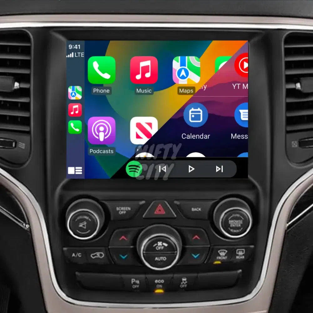 Jeep Grand Cherokee 2014-2020 Apple CarPlay & Android Auto - Nifty City