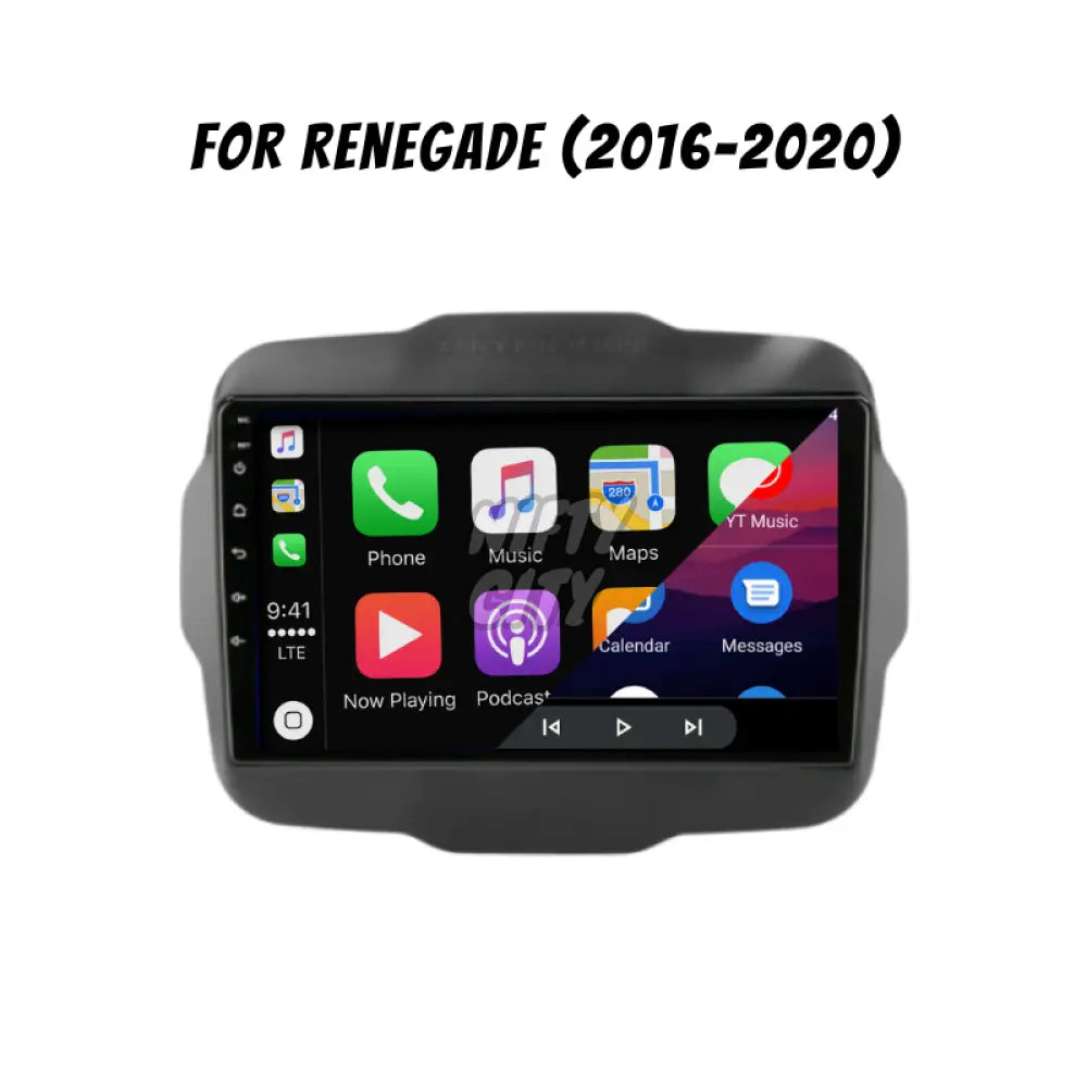 Jeep Renegade 2016-2020 Apple CarPlay & Android Auto Integration - Nifty City