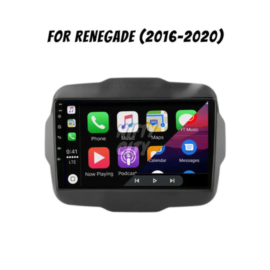 Jeep Renegade 2016-2020 Apple CarPlay & Android Auto Integration - Nifty City