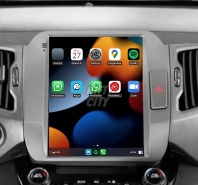 Kia Sportage 2010-2016 Apple CarPlay & Android Auto Tesla-Style - Nifty City