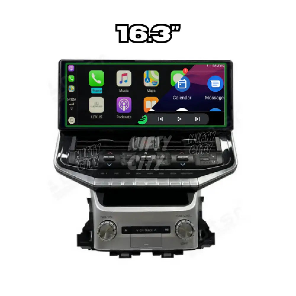 LandCruiser LC200 2014-2021 Apple CarPlay & Android Auto Ultra-Wide Screen 16.3" - Nifty City