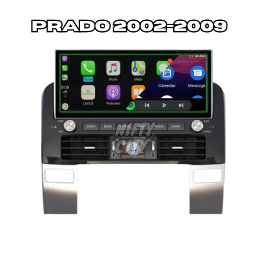 LandCruiser Prado 2002-2022 Apple CarPlay & Android Auto Ultra-Wide Screen 12.3" - Nifty City